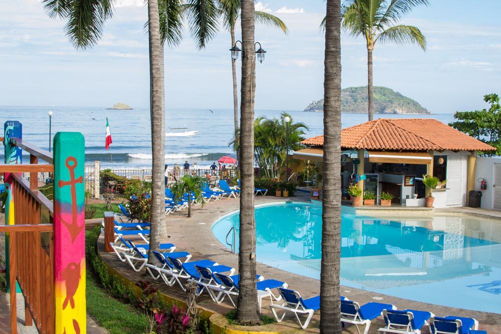 Cabanas Del Capitan Hotel Rincon de Guayabitos Exterior foto